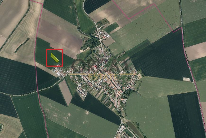 Prodej pozemku o výměře 3057 m2 v k.ú. Vřesovice u Prostějova