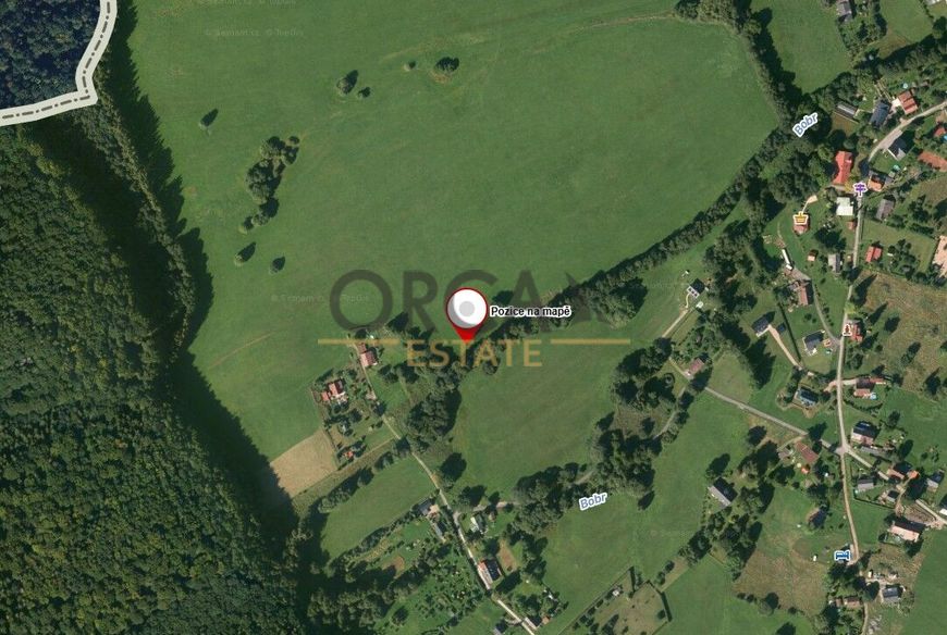 Prodej spoluvlastnického podílu 0,8 ha na pozemcích v k.ú. Bobr