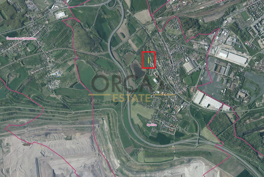 Ostatní plocha v k.ú. Spořice
