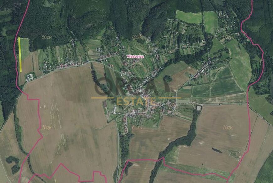 0,2 ha orné půdy v k.ú. Vřesovice