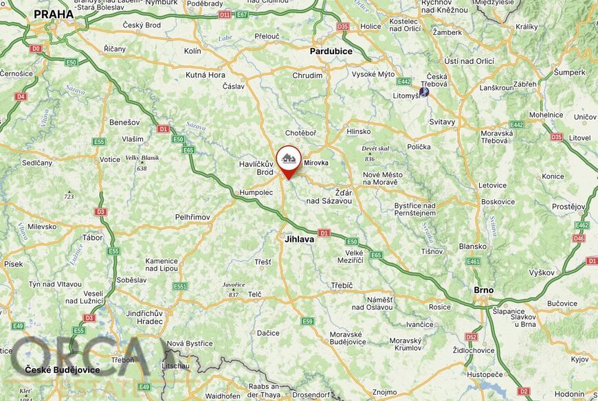 Prodej zajímavého pozemku 1137 m2 v k.ú. Mírovka