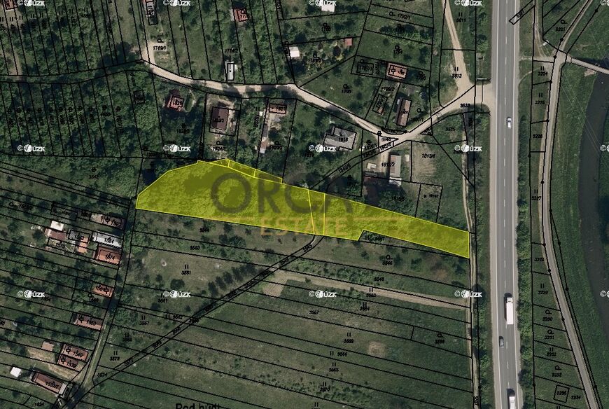 Prodej pozemků v k.ú. Havřice o výměře 2523 m2