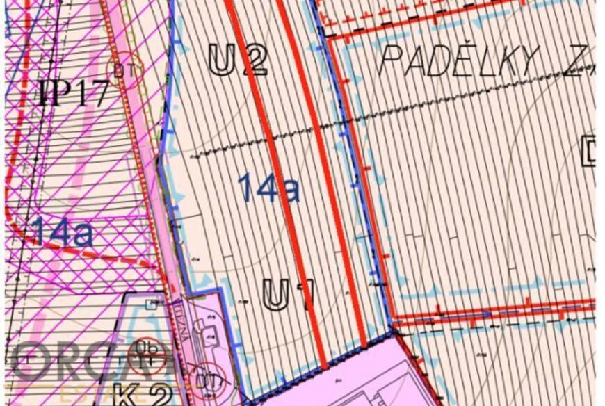 Prodej investičních pozemků 2789 m2 v k.ú. Ratíškovice