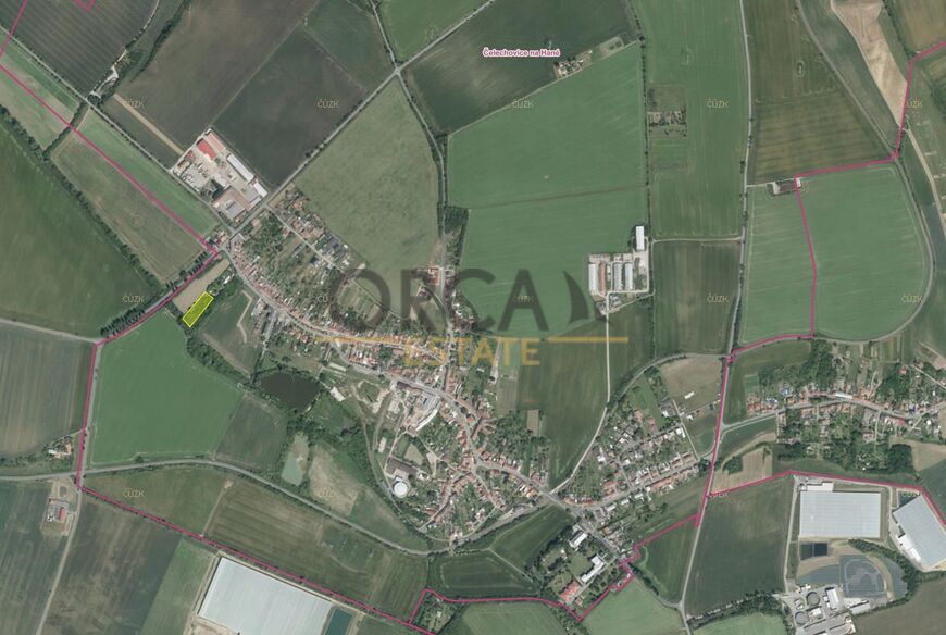0,27 ha pozemku v k.ú. Čelechovice na Hané