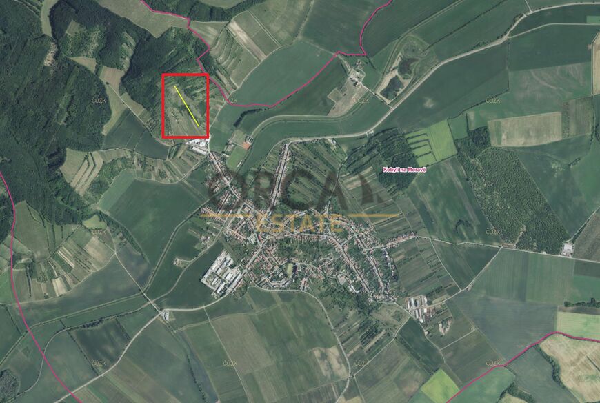 0,1 ha trvalého travního porostu v k.ú. Kobylí na Moravě