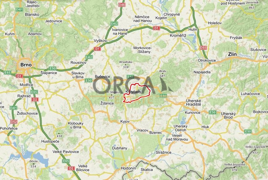0,4 ha pozemků v k.ú. Koryčany