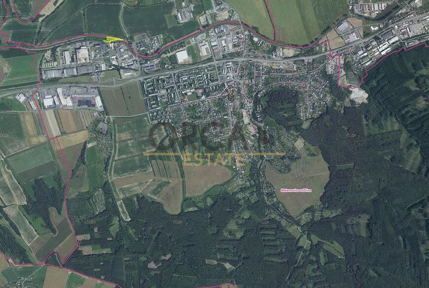 0,6 ha pozemků v k.ú. Malenovice u Zlína