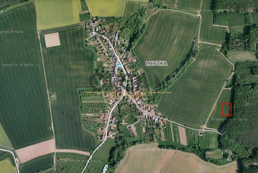 0,15 ha pozemku v k.ú. Lhotka u Zlína