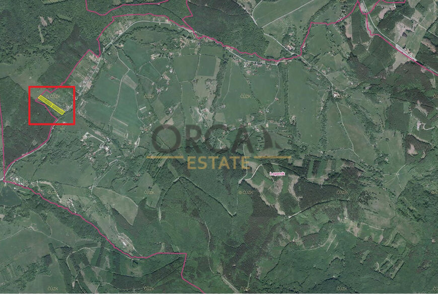 Prodej 0,6 ha zemědělských pozemků v k. ú. Lopeník