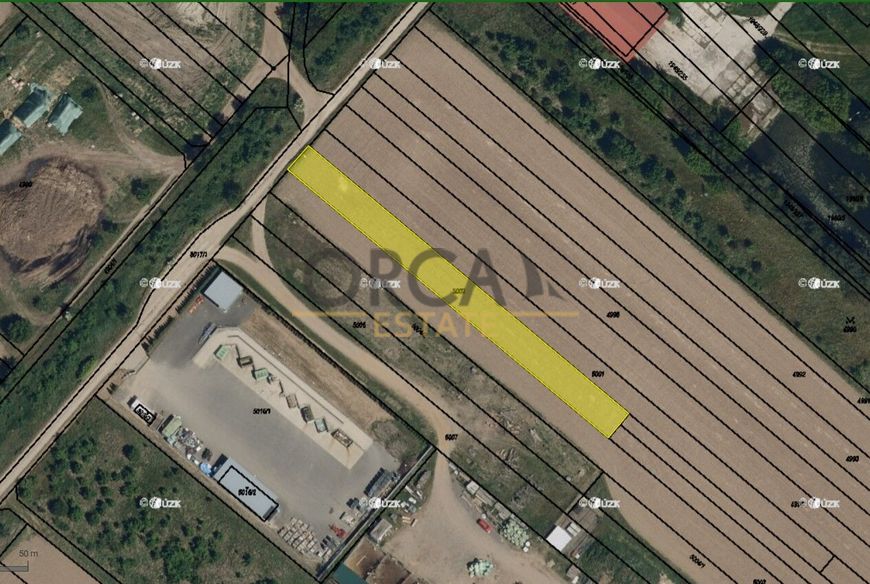 Návrhové plochy smíšené výrobní, pozemek v k. ú. Moravský Písek o výměře 1125 m2