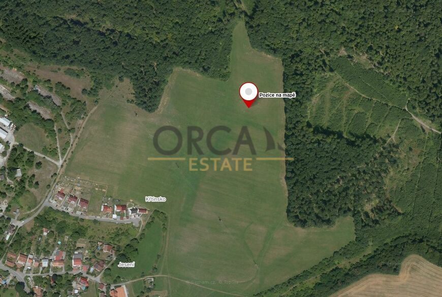 Prodej pozemků o výměře 5202 m2 v k.ú. Kanice (okr. Brno-venkov)