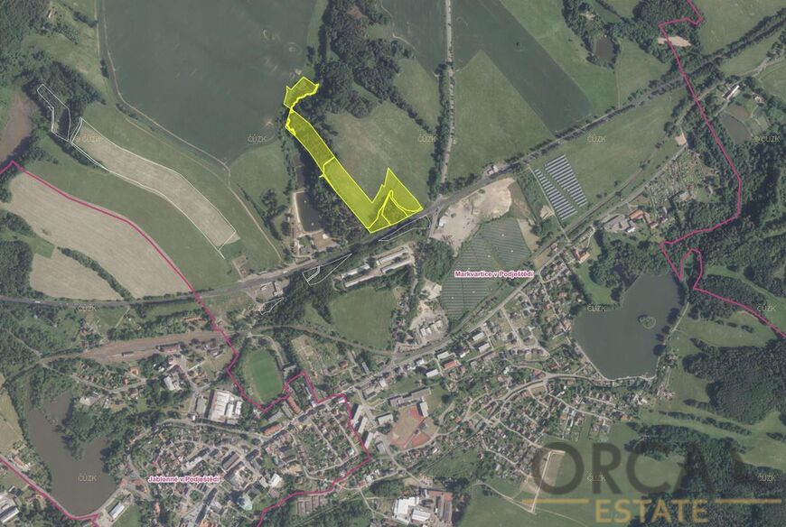 2,4 ha pozemků v k.ú. Markvartice v Podještědí