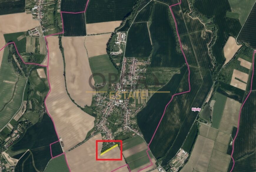 0,3 ha pozemků v k.ú. Moravany u Kyjova