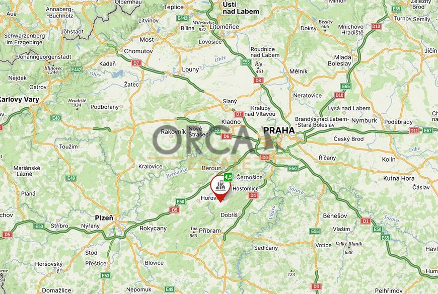0,28 ha ostatní plochy v k.ú. Hostomice nad Bílinou
