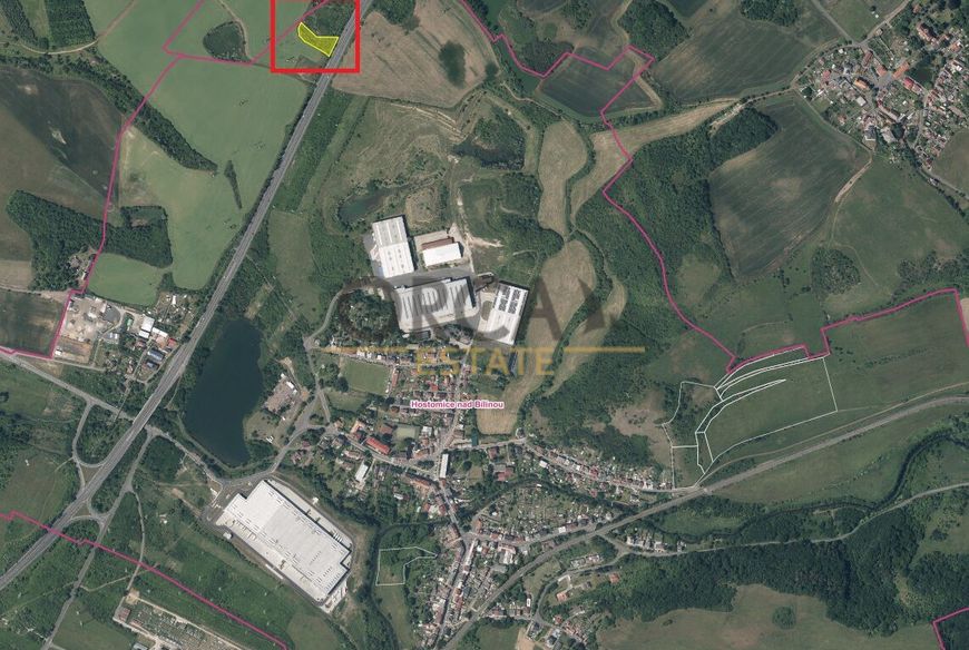 0,28 ha ostatní plochy v k.ú. Hostomice nad Bílinou